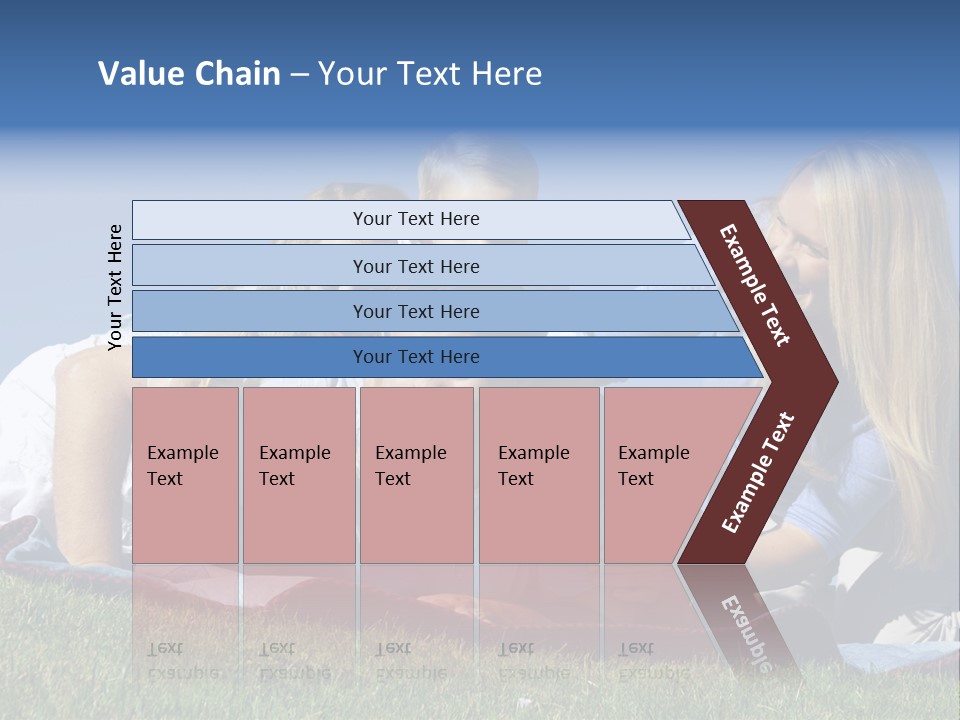 Vibrant Lifestyle Grass PowerPoint Template