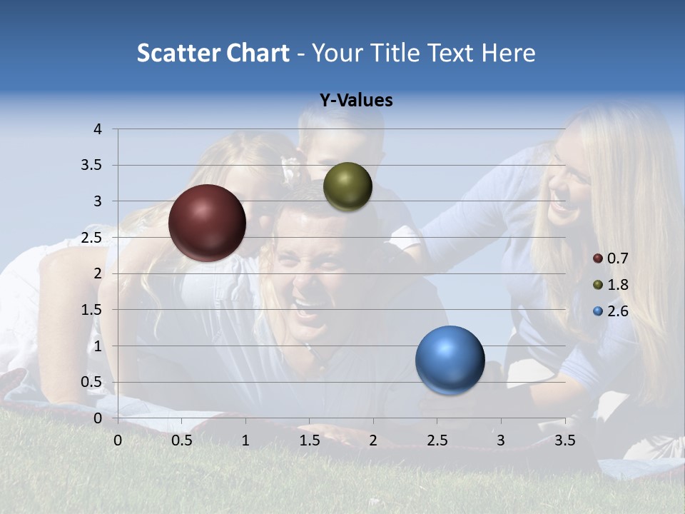 Vibrant Lifestyle Grass PowerPoint Template