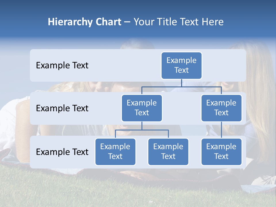 Vibrant Lifestyle Grass PowerPoint Template