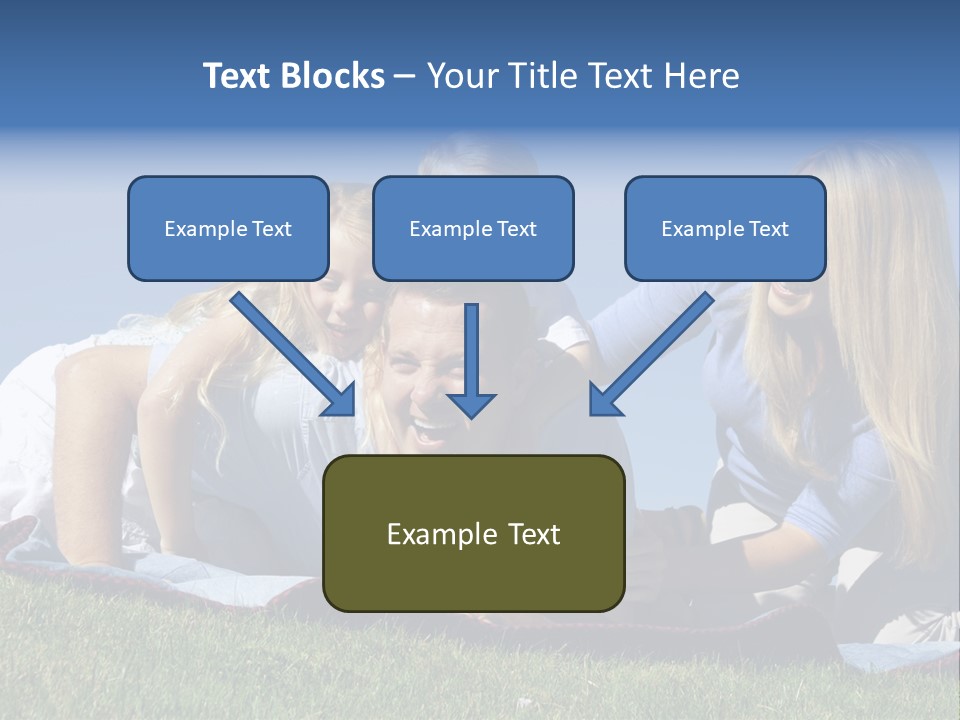 Vibrant Lifestyle Grass PowerPoint Template