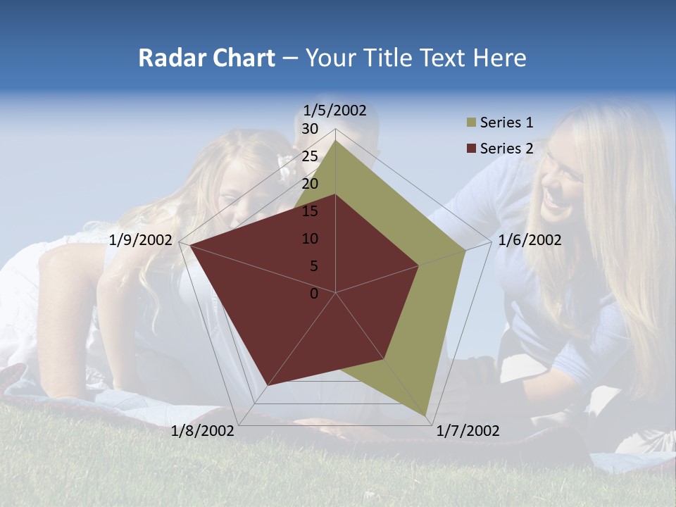 Vibrant Lifestyle Grass PowerPoint Template