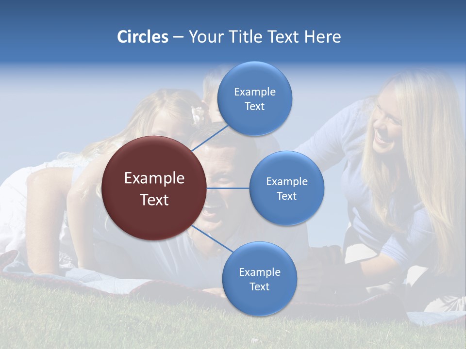 Vibrant Lifestyle Grass PowerPoint Template