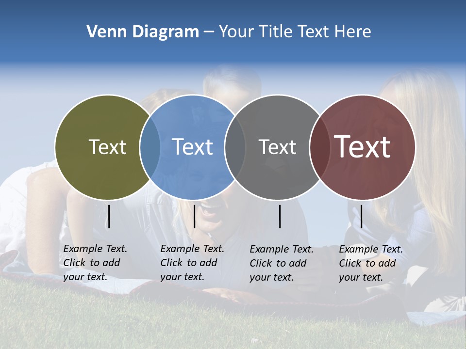 Vibrant Lifestyle Grass PowerPoint Template