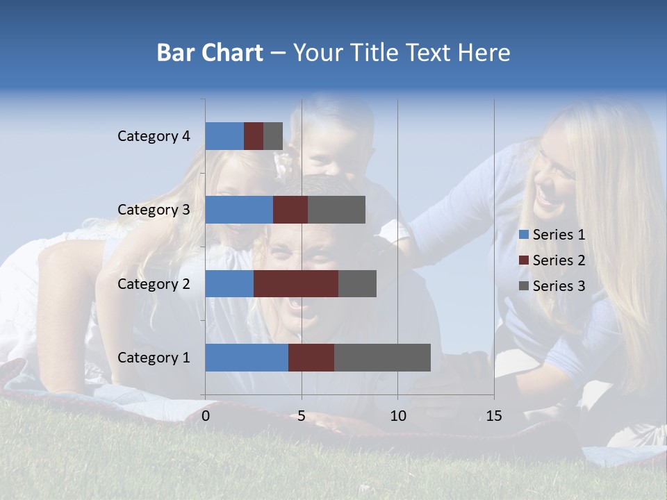 Vibrant Lifestyle Grass PowerPoint Template