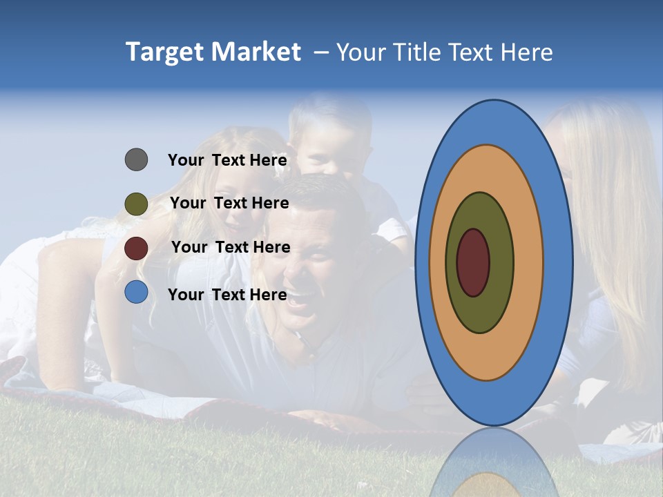 Vibrant Lifestyle Grass PowerPoint Template