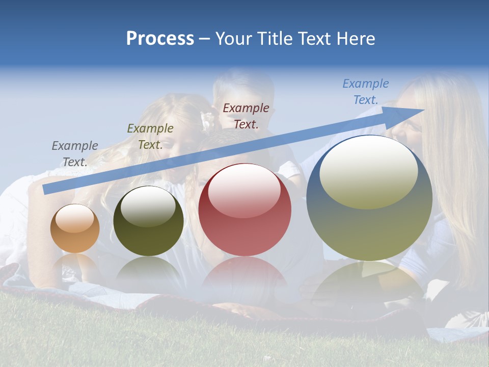 Vibrant Lifestyle Grass PowerPoint Template