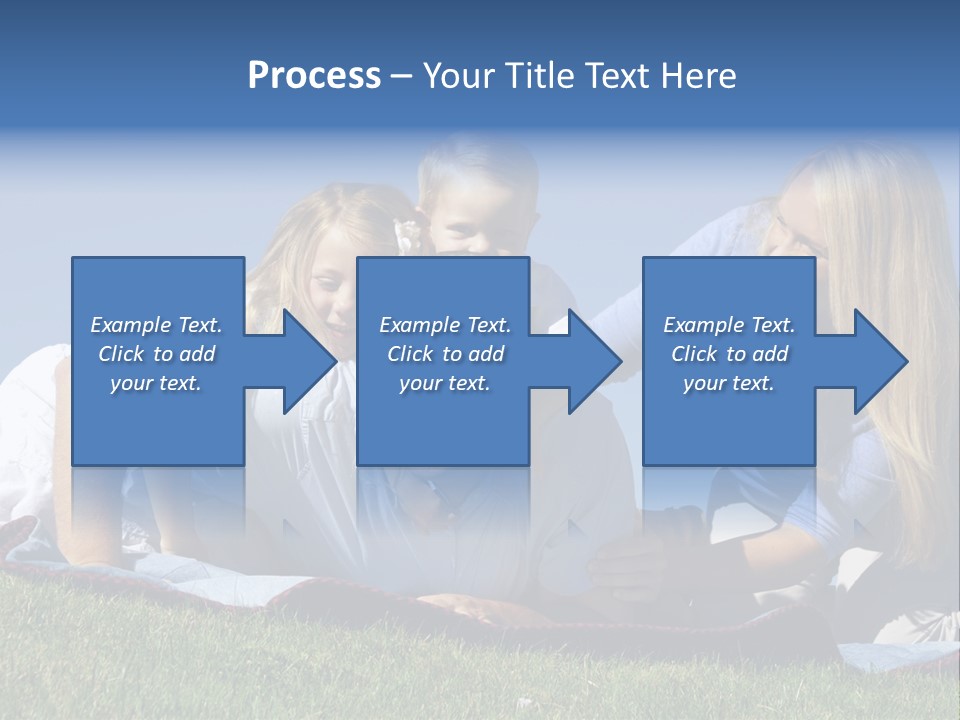 Vibrant Lifestyle Grass PowerPoint Template