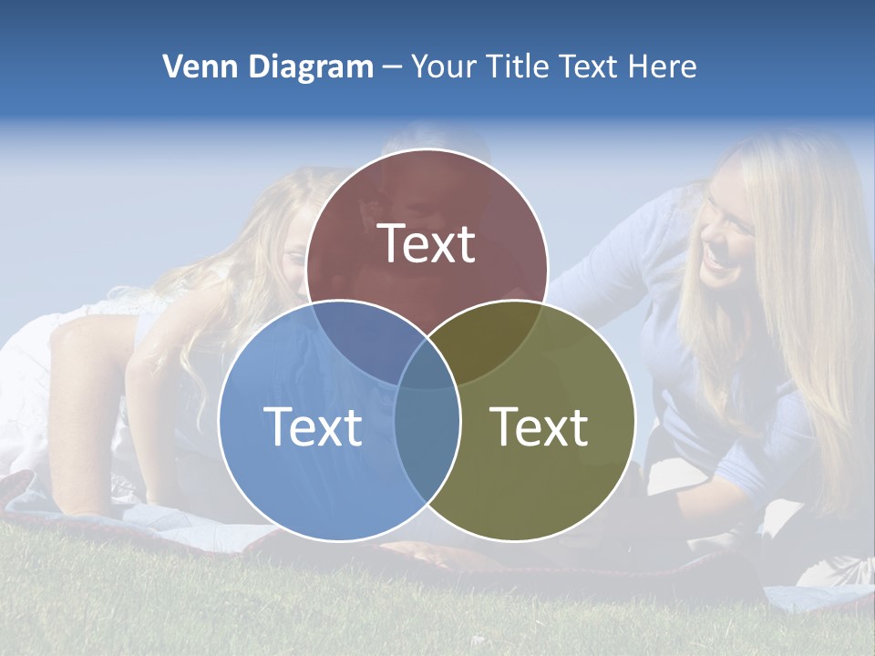 Vibrant Lifestyle Grass PowerPoint Template
