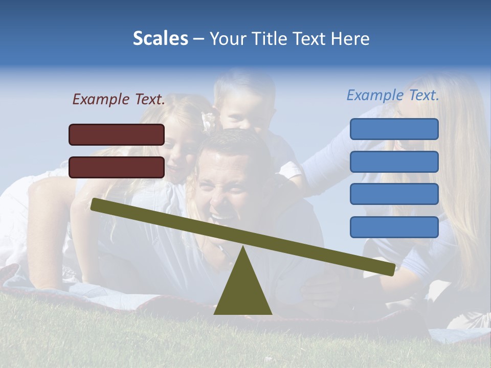 Vibrant Lifestyle Grass PowerPoint Template