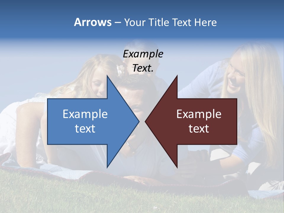 Vibrant Lifestyle Grass PowerPoint Template