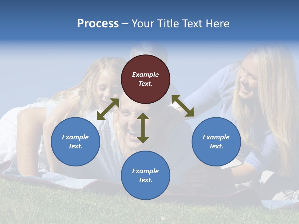 Vibrant Lifestyle Grass PowerPoint Template