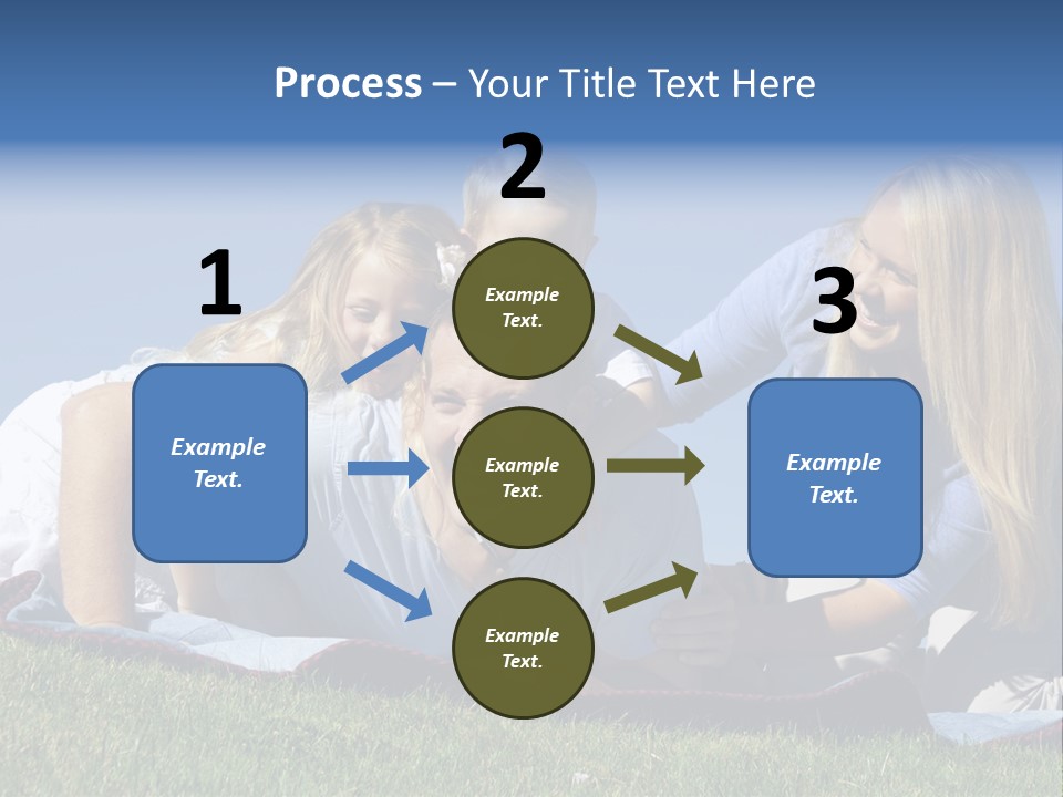 Vibrant Lifestyle Grass PowerPoint Template