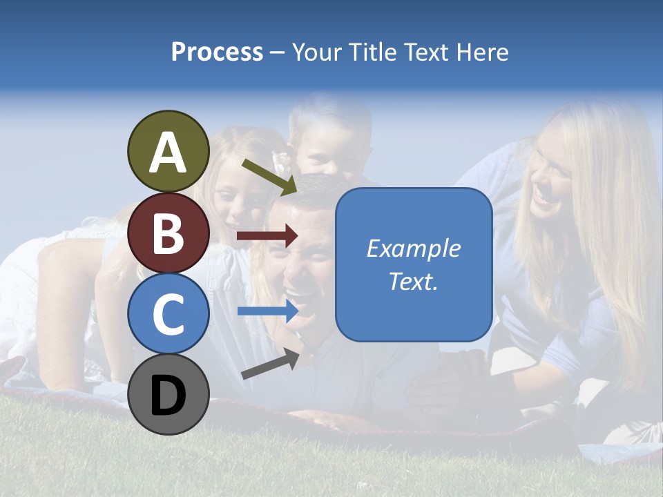 Vibrant Lifestyle Grass PowerPoint Template