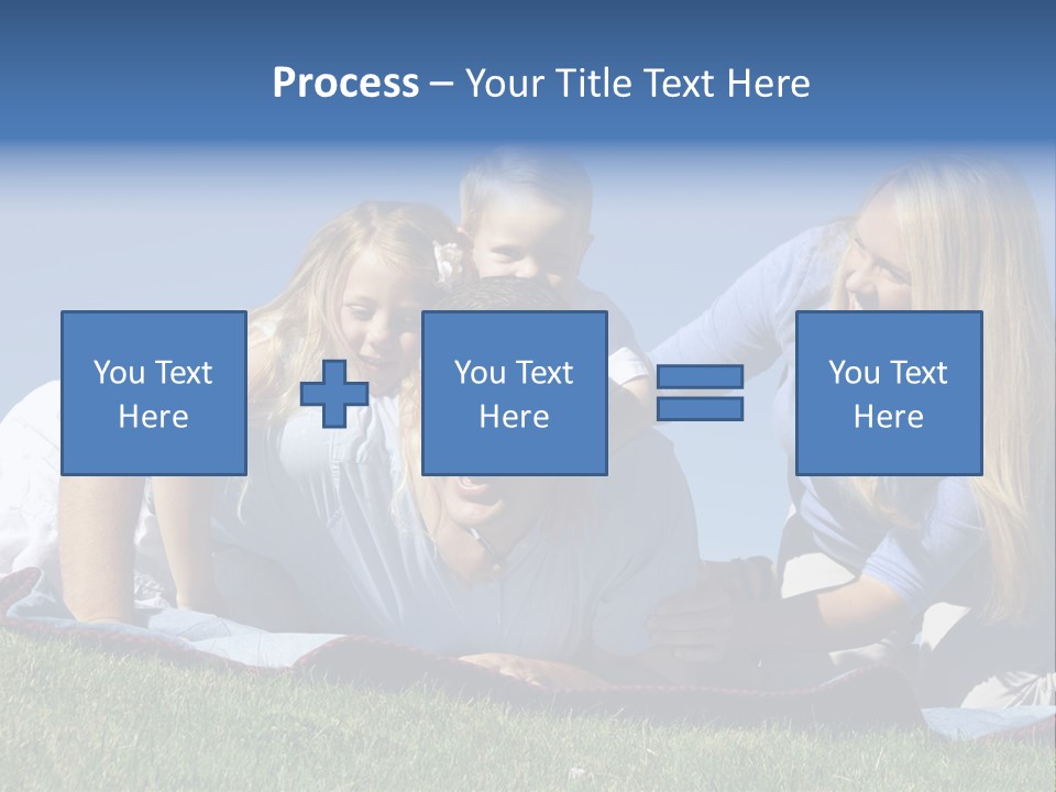 Vibrant Lifestyle Grass PowerPoint Template
