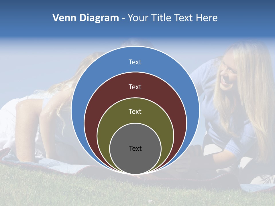 Vibrant Lifestyle Grass PowerPoint Template