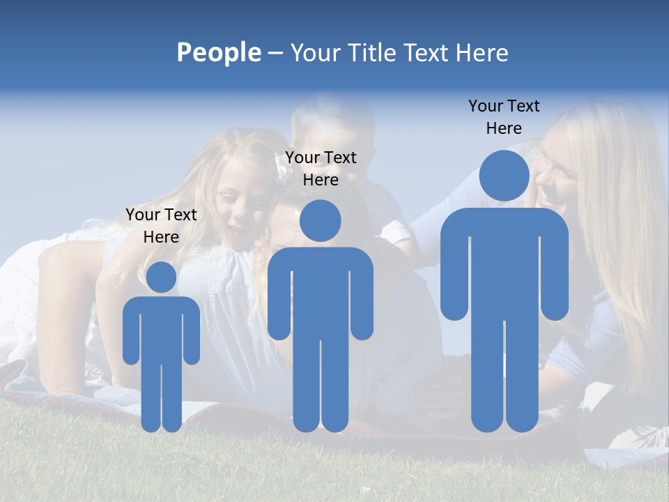 Vibrant Lifestyle Grass PowerPoint Template