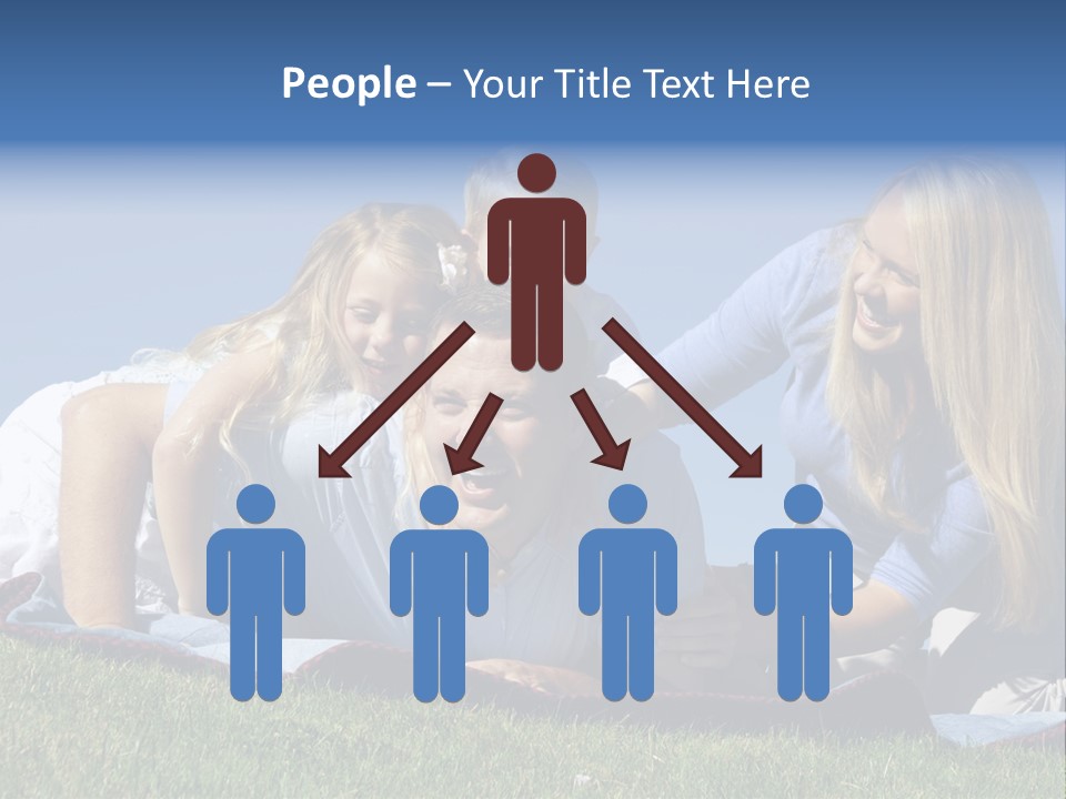 Vibrant Lifestyle Grass PowerPoint Template