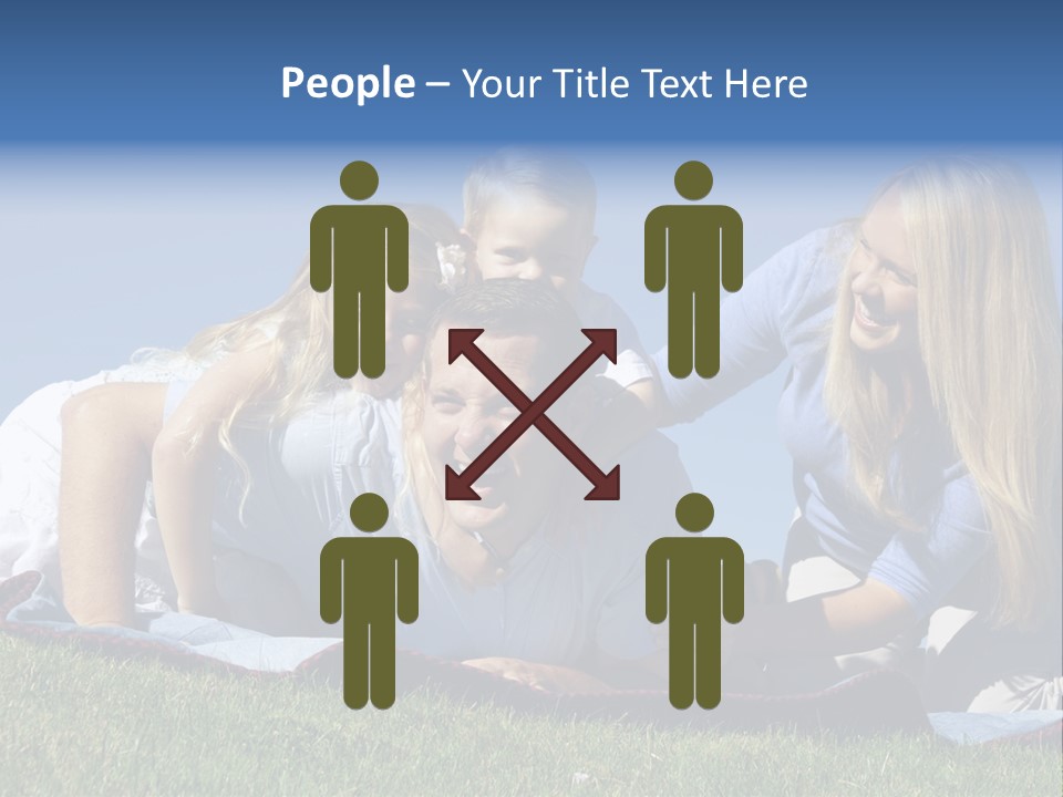 Vibrant Lifestyle Grass PowerPoint Template