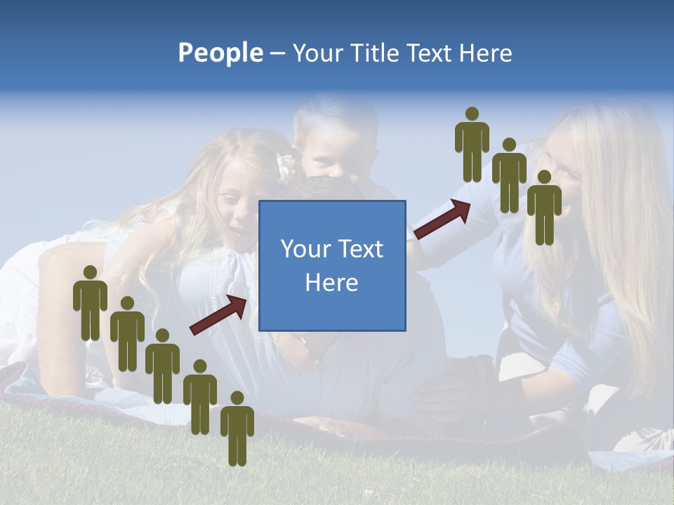 Vibrant Lifestyle Grass PowerPoint Template