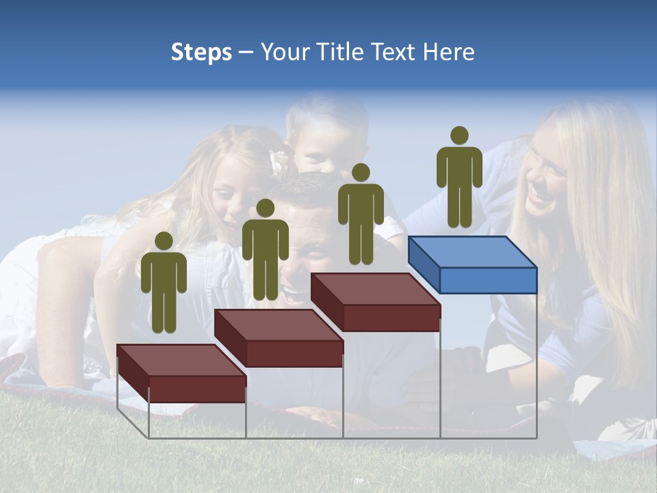 Vibrant Lifestyle Grass PowerPoint Template