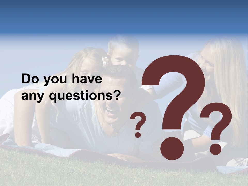 Vibrant Lifestyle Grass PowerPoint Template