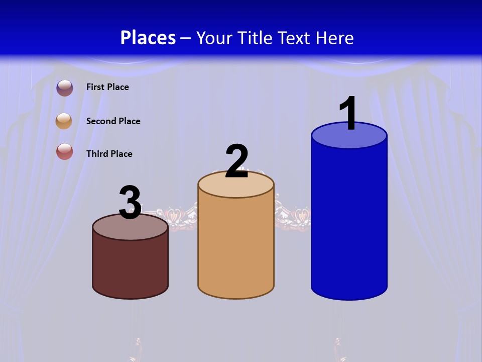 Red Curtains PowerPoint Template