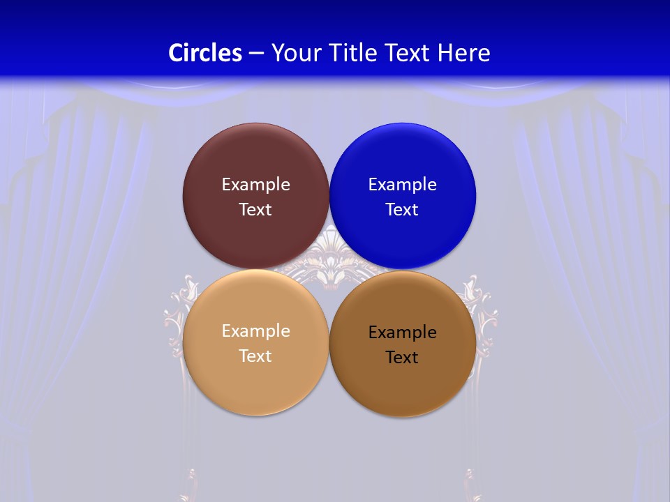 Red Curtains PowerPoint Template