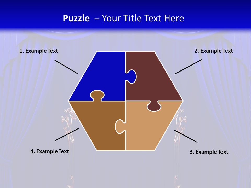 Red Curtains PowerPoint Template