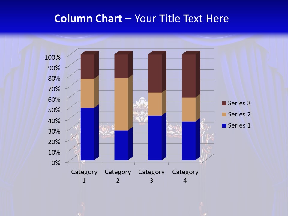 Red Curtains PowerPoint Template