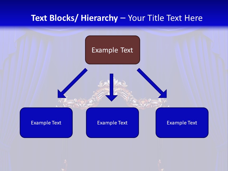 Red Curtains PowerPoint Template