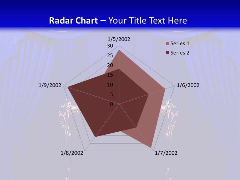 Red Curtains PowerPoint Template