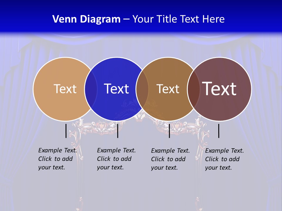 Red Curtains PowerPoint Template