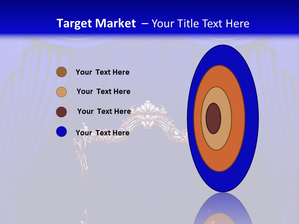 Red Curtains PowerPoint Template