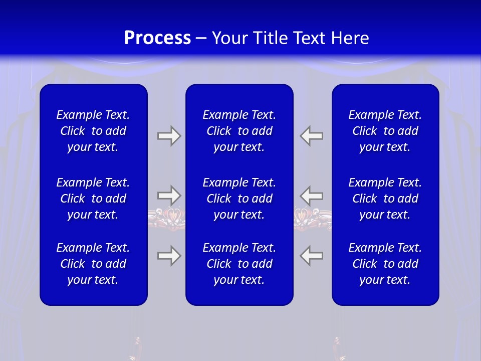 Red Curtains PowerPoint Template