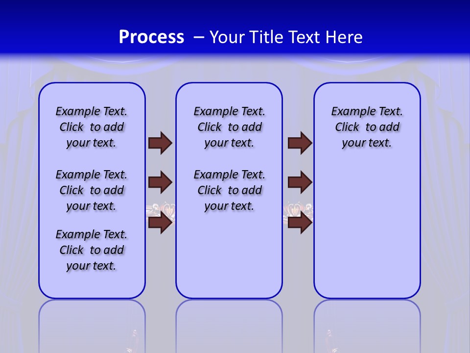 Red Curtains PowerPoint Template