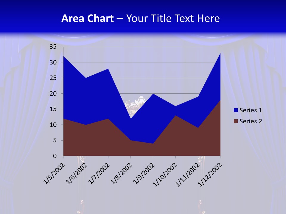 Red Curtains PowerPoint Template