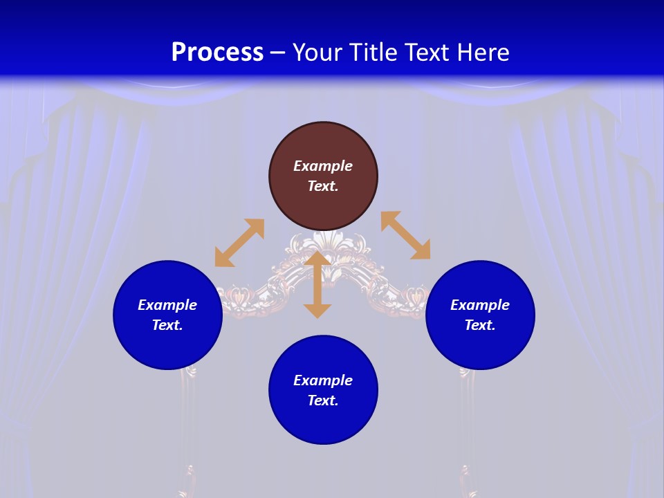 Red Curtains PowerPoint Template