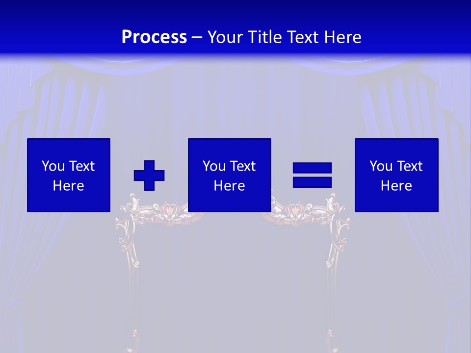 Red Curtains PowerPoint Template