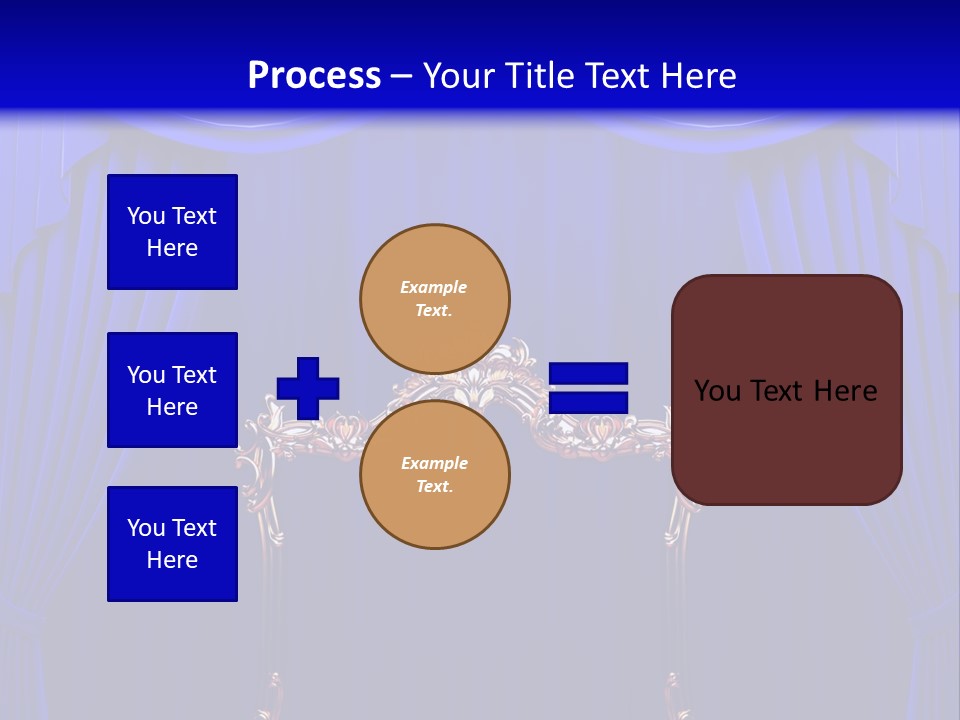 Red Curtains PowerPoint Template