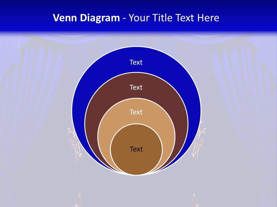 Red Curtains PowerPoint Template