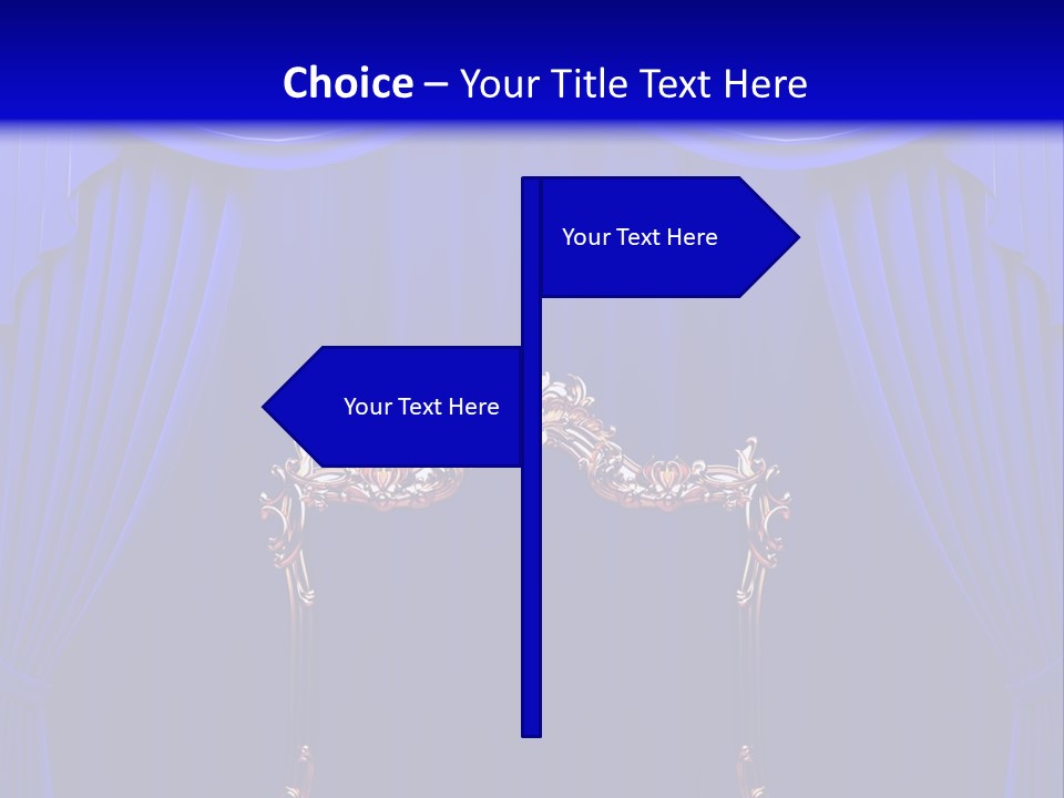 Red Curtains PowerPoint Template