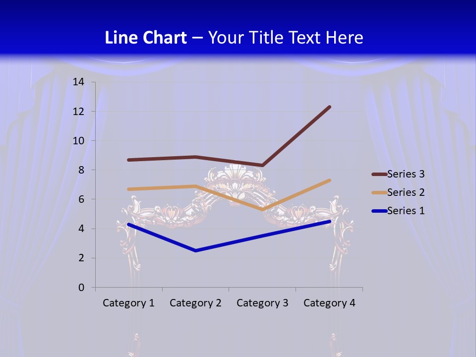 Red Curtains PowerPoint Template