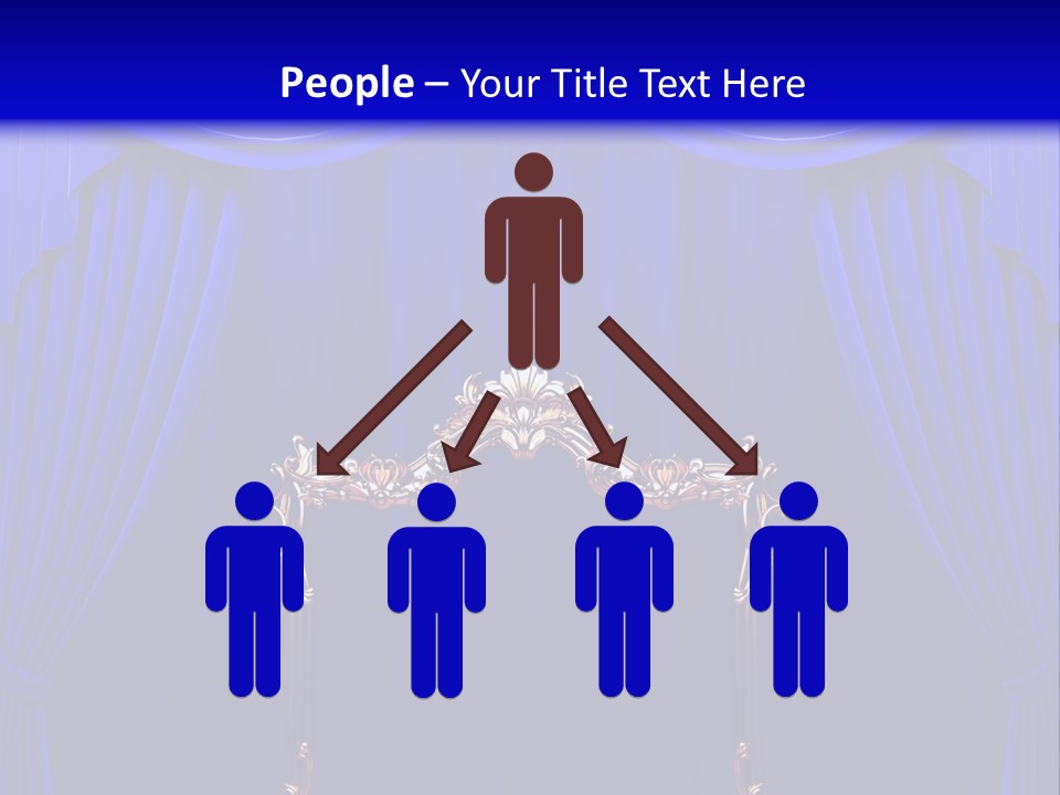 Red Curtains PowerPoint Template