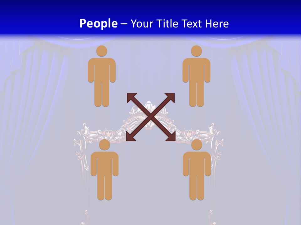 Red Curtains PowerPoint Template