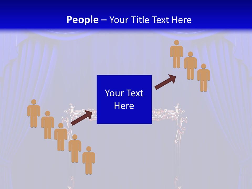 Red Curtains PowerPoint Template