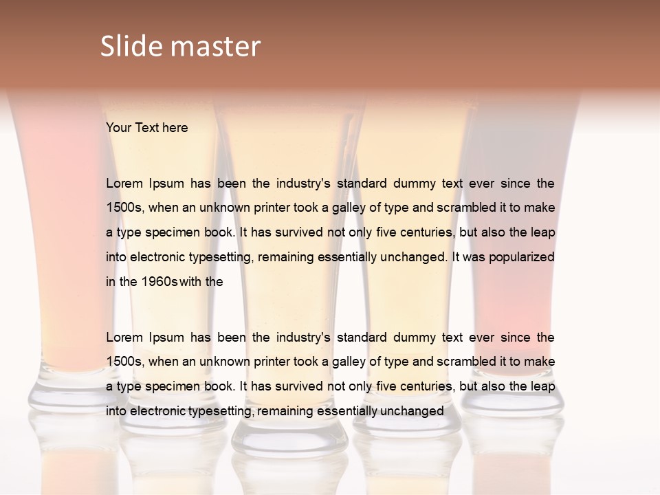 Beer Photography PowerPoint Template