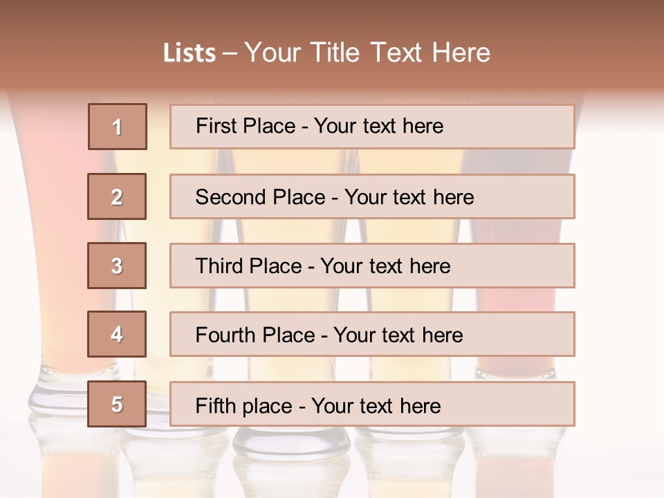 Beer Photography PowerPoint Template