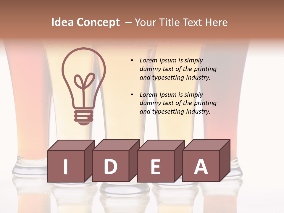 Beer Photography PowerPoint Template