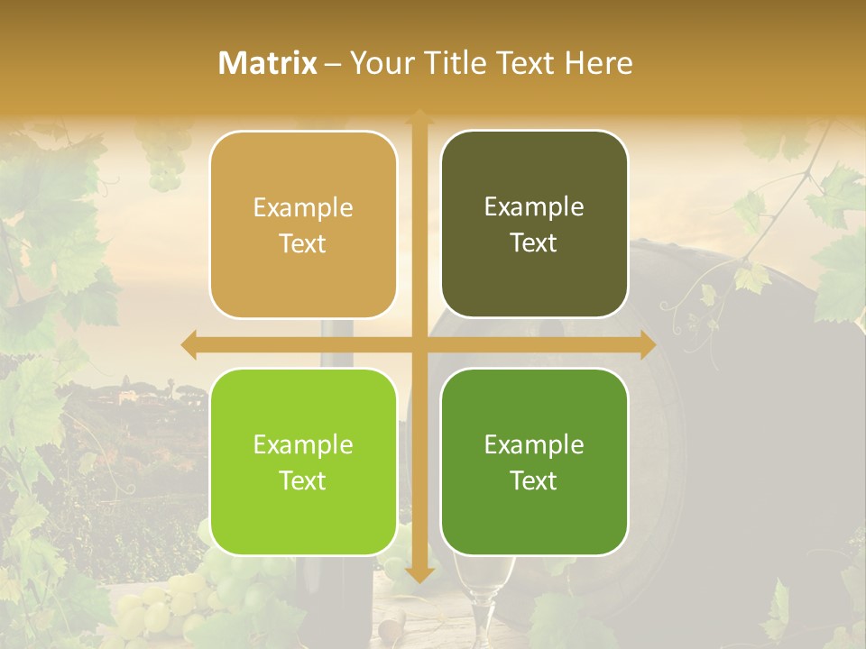 Wine Vineyard PowerPoint Template