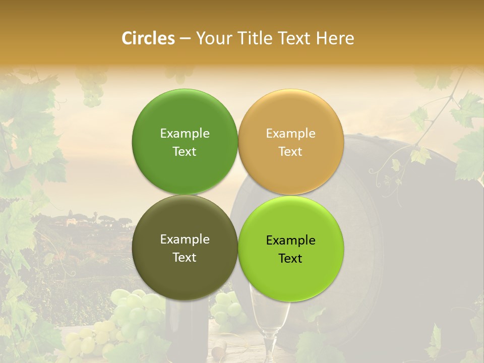 Wine Vineyard PowerPoint Template